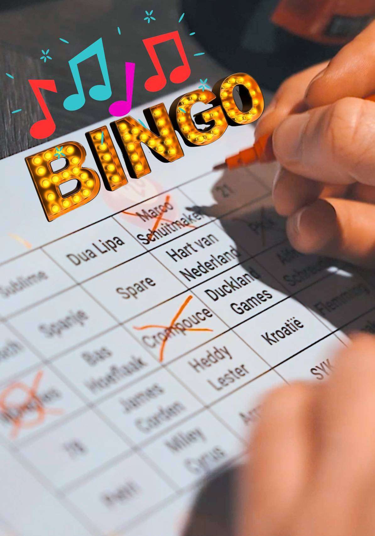 Muziek bingo
